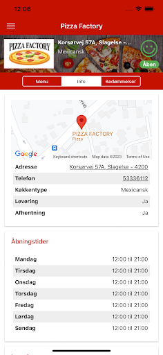 Pizza Factory Screen 2