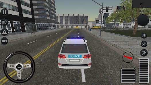Polis Arabası Hırsız Kovalama Simülasyonu  screenshots 1