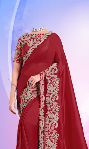 Android application Women Saree Photo screenshort