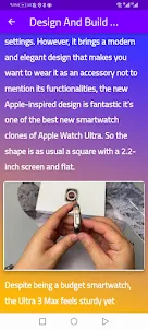 IWO Ultra 3 smart watch guide