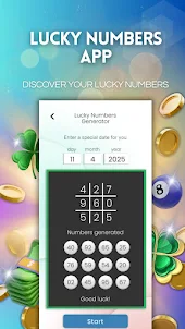 Lucky Numbers to win