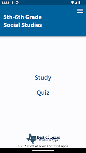Android application BOT 5th-6th Grade Social Stud. screenshort