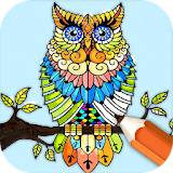 Animal Coloring Pages: Paint and Draw In Savannah icon