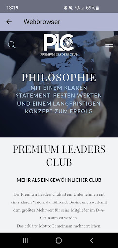 Premium Leaders Club Screen 2