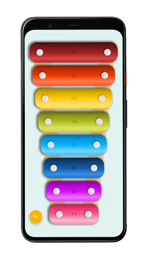 Android application Xylophone screenshort