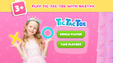 Tic Tac Toe Game with Nastyaのおすすめ画像1