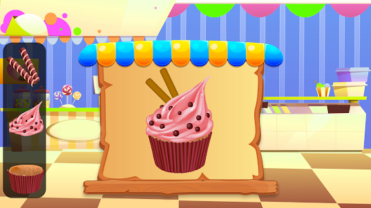 Cake Jigsaw Puzzle Solve 2D