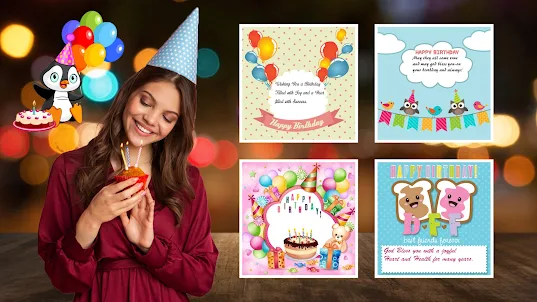 Happy Birthday Cards Collage M