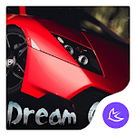 Cover Image of Tải xuống Red Speed car-APUS Launcher theme 1063.0.1001 APK