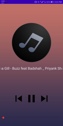 music player Screen 3
