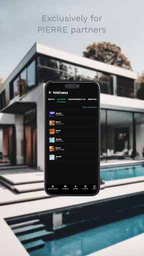 Android application Pierre Partner screenshort