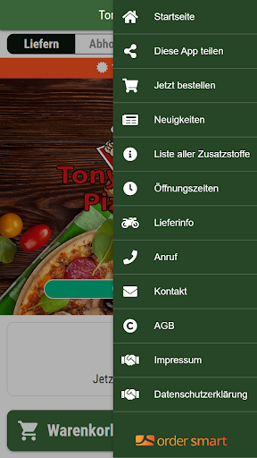 Tonys Pizza Screen 3