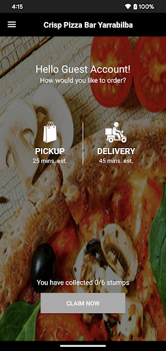 Crisp Pizza Screen 3