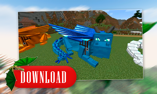 Android application Dragons Mod for MCPE screenshort