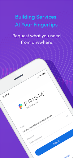 Android application Prism for Tenants screenshort