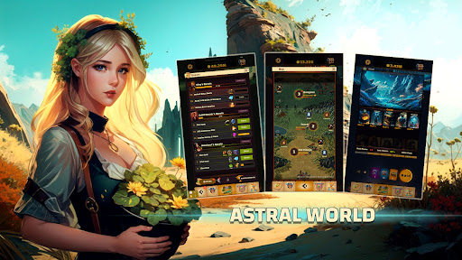 Astral Cards: Idle Card Game Screen 2
