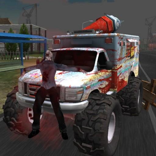 Truck Driving Zombie Road Kill  Icon