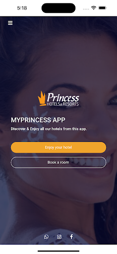Princess Hotels & Resorts Screen 2