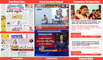 Telugu NewsPapers:Telugu Live News:Telugu News App