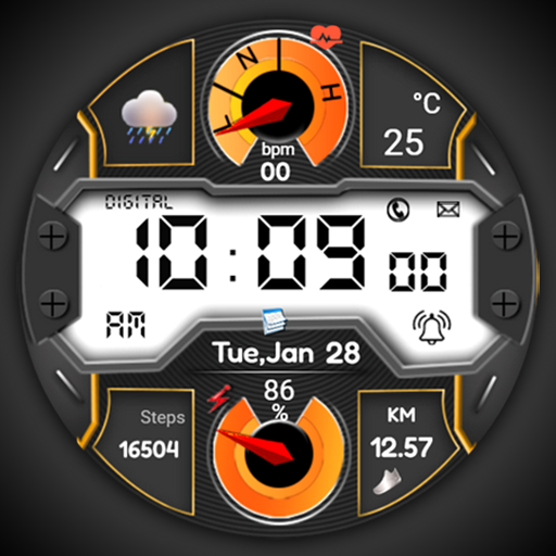 FSW279 Digital watchface Tải xuống trên Windows