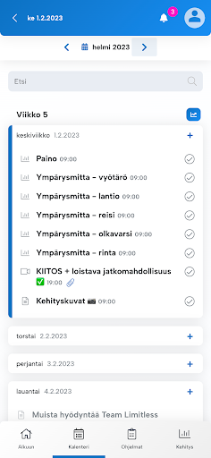 Versus Valmennus Screen 3