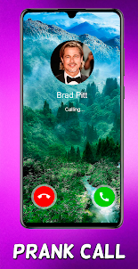 Prank Fake Call Brad Pitt