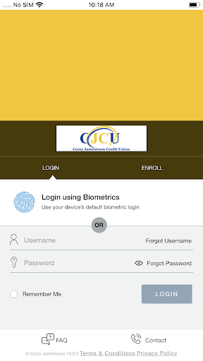 Android application CJCU Credit screenshort