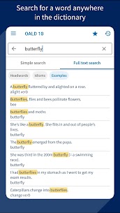 Oxford Advanced Learner's Dictionary 10e editie MOD APK (ontgrendeld) 3