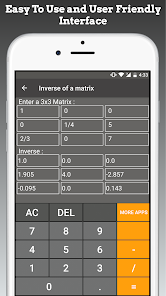 Matrix Inversion Calculator 1.1 APK + Mod (Unlimited money) untuk android
