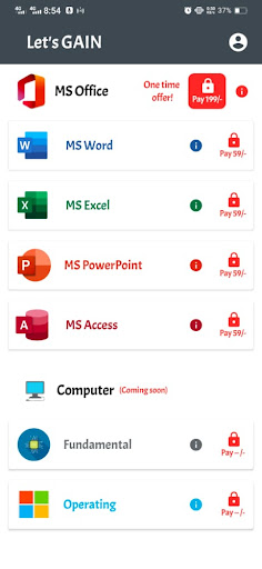 Lets GAIN Screen 2