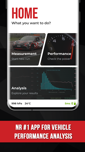 Android application DynoRoad RC screenshort