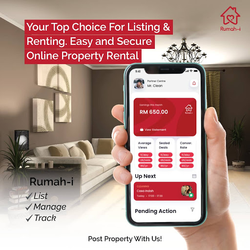 Android application Rumah-i Partner screenshort
