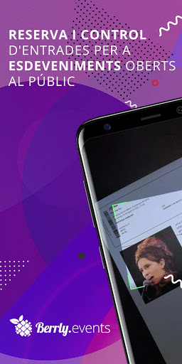 Android application Berrly Scan screenshort