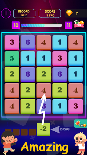 Android application Merge Block: Puzzle Games 2024 screenshort