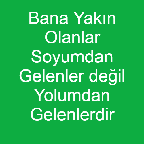 Hz Muhammed s.a.v Sözleri