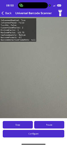 App screenshot