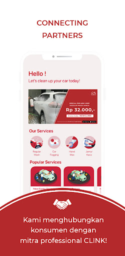 CLINK Cuci Mobil Keliling Screen 2