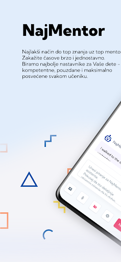 Android application NajMentor screenshort