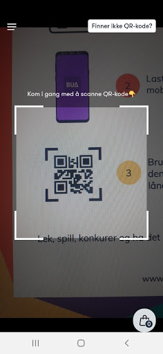 Android application BUA self service screenshort