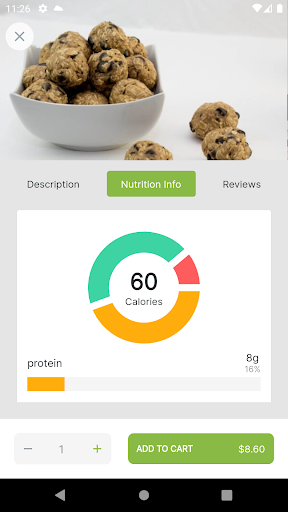Fit Food Cuisine Screen 2