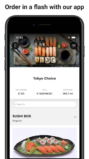 Android application Tokyo Choice screenshort