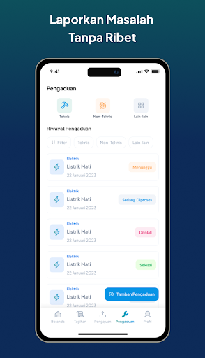 TEMAN (Tenant Management) Screen 2