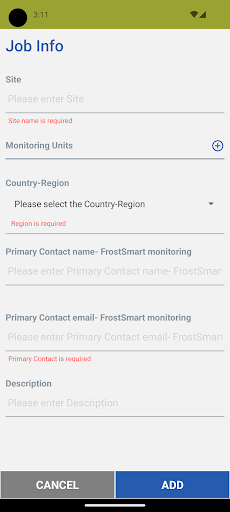 FrostSmart Installer Screen 3