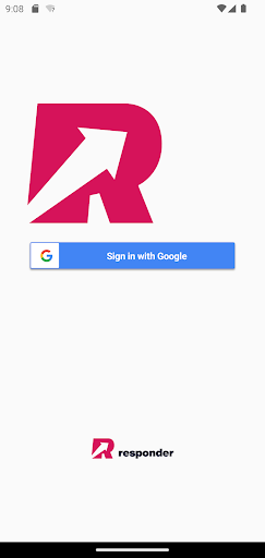 Android application Responder App screenshort