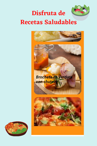 Recetas de comidas saludables