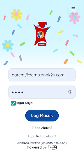 Android application Anugerah Bestari Parent screenshort