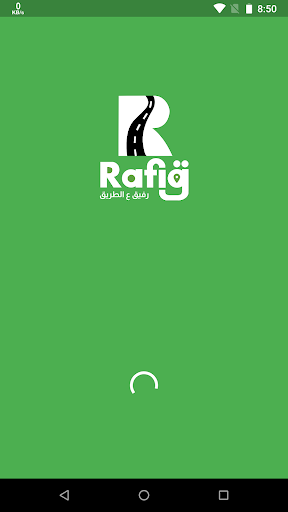 Android application Rafiq CarPool screenshort