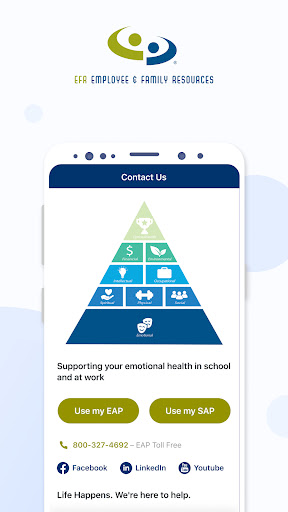 Android application Employee & Family Resources EF screenshort
