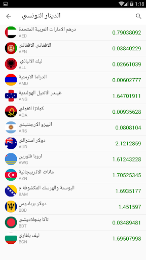 اسعار الذهب والعملات فى تونس Screen 2