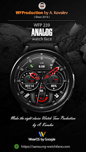 WFP 239 Analog watch face Unknown